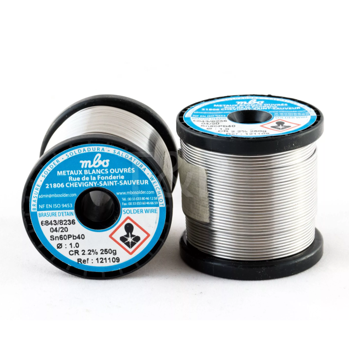Solder wire 0.25KG 1mm MBO 60SN-40PB