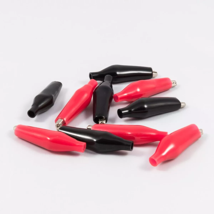 10 x Alligator clips crocodile