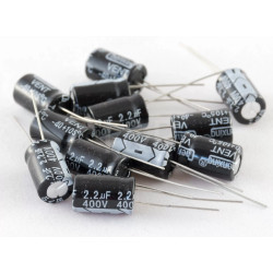 5 x 2.2uF 400V electrolytic capacitor