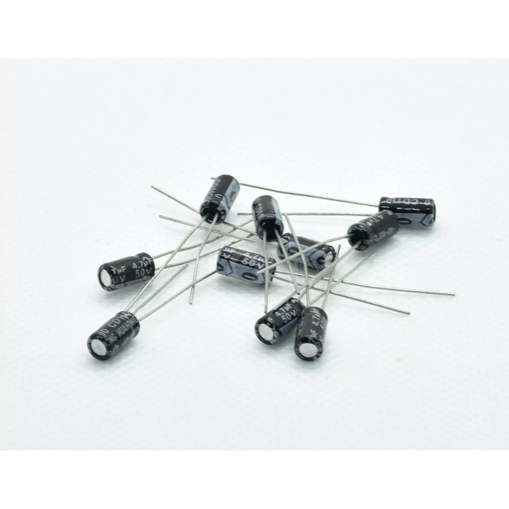10 x Condensador 4.7uF 50V