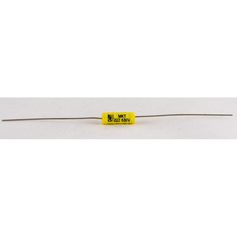 2,2nF 630V axial capacitor mkt
