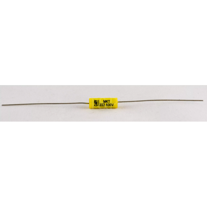Condensador 2,2nF 630V axial mkt