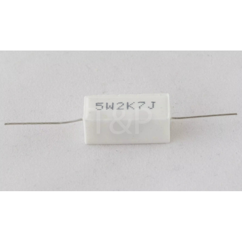2K7 5W resistor