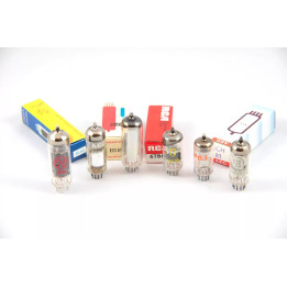 Kit de valvulas ECC85 ECH81 EF89 EABC80 EL84 EM84