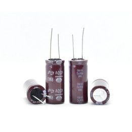 Condensador 47uF 450V 105ºC 18x20mm Daewoo RMU