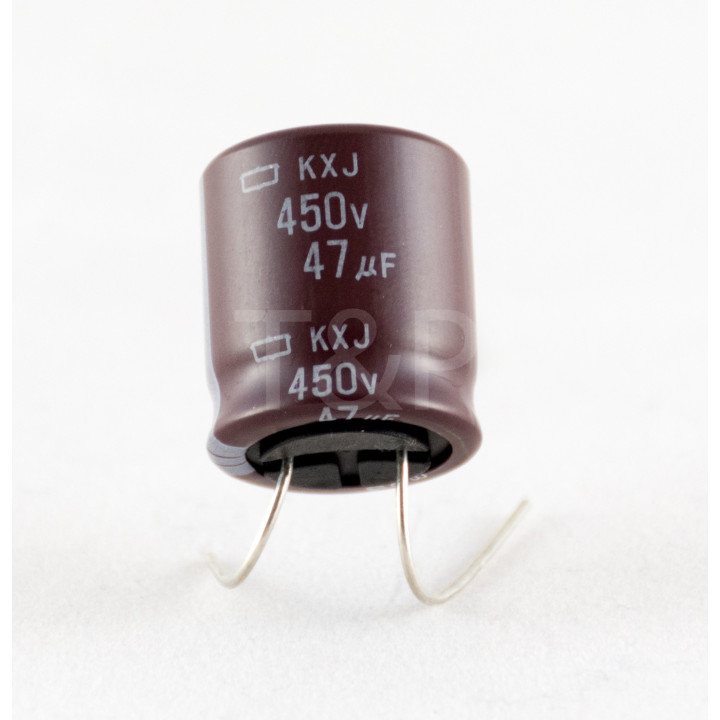 Condensador 47uF 450V 105ºC 18x20mm Nippon Chemi-con