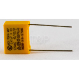 Condensador 470nF 275V X2 15mm