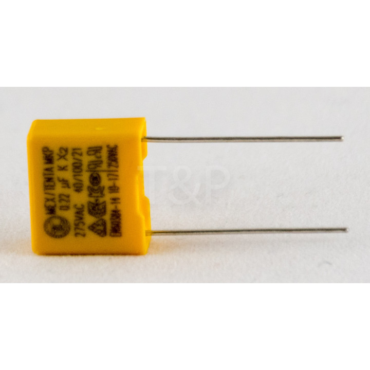 220nF 275V X2 10mm Capacitor